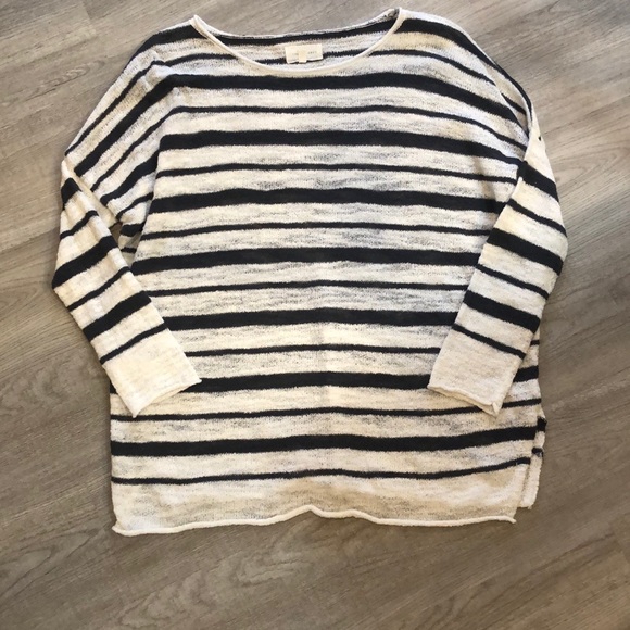 Lou & Grey Stripped Soft Sweater - Picture 10 of 13